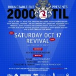 2000tiloctback 2000tiloctback 150x150 EVENT: Saturday Oct. 17 Roundtable presents 2000 Til 5 Year Edition