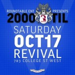 2000tiloctfront 2000tiloctfront 150x150 EVENT: Saturday Oct. 17 Roundtable presents 2000 Til 5 Year Edition