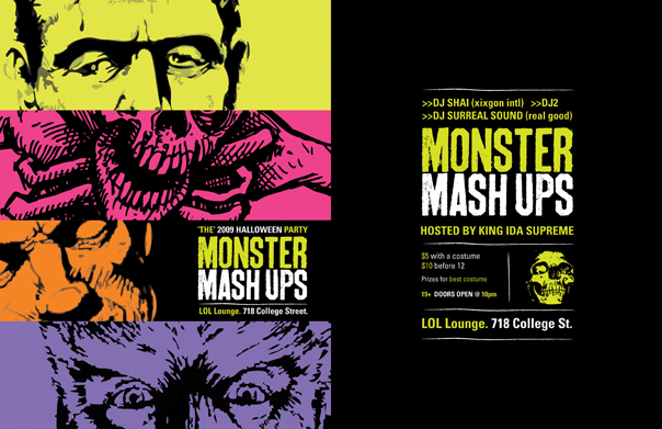 monstermashups(myspace) monstermashupsmyspace EVENT: Saturday Oct. 31 MONSTER MASHUPS