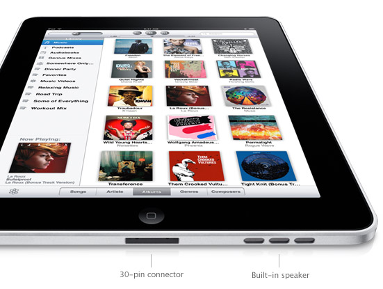 iPad Inputs Screen shot 2010 01 27 at 6.45.23 PM TECHNOLOGY: Apple Launches New iPad