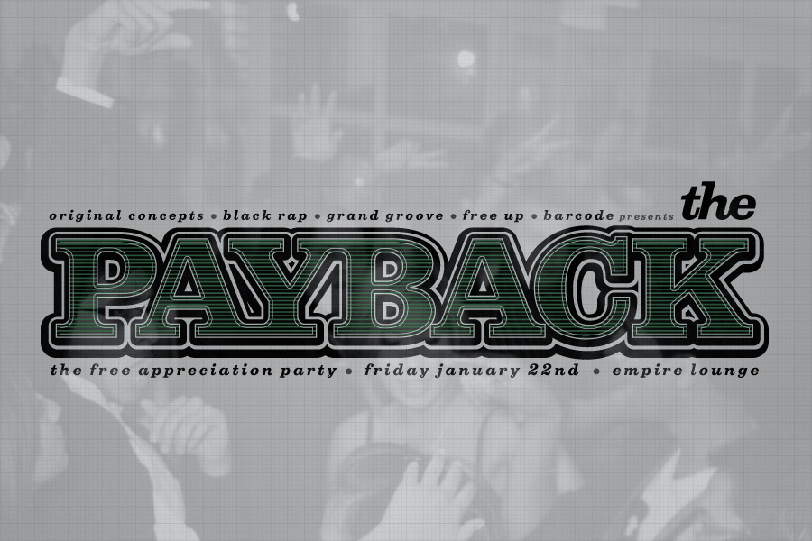payback_front payback front EVENT: Friday Jan. 22 Original Concepts THE PAYBACK @ EMPIRE