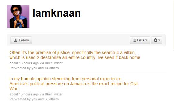 knaantweet knaantweet Gangster Has Jamaica Under State Of Emergency?
