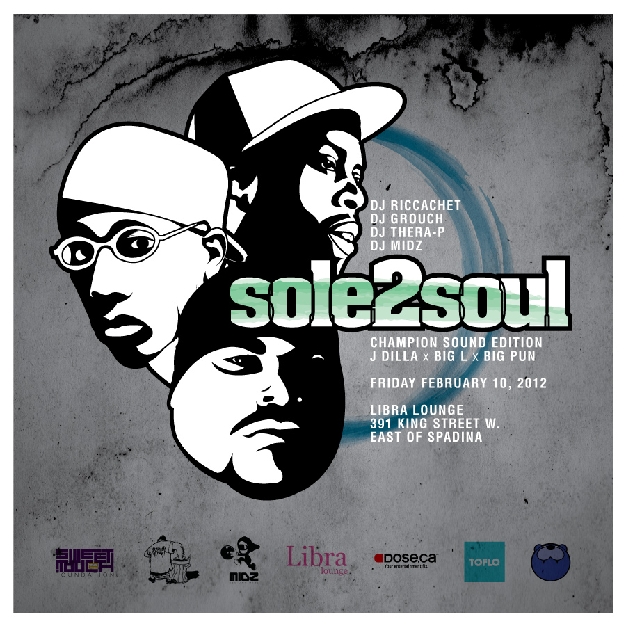 Sole 2 Soul photo 1 EVENT: Friday Feb. 10 Sole2Soul @ LIBRA LOUNGE