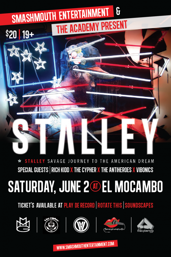 TorontoPosterRevised 682x1024 EVENT: Saturday June 2   Stalley w/ Rich Kidd & The Antiheroes @ EL MOCAMBO