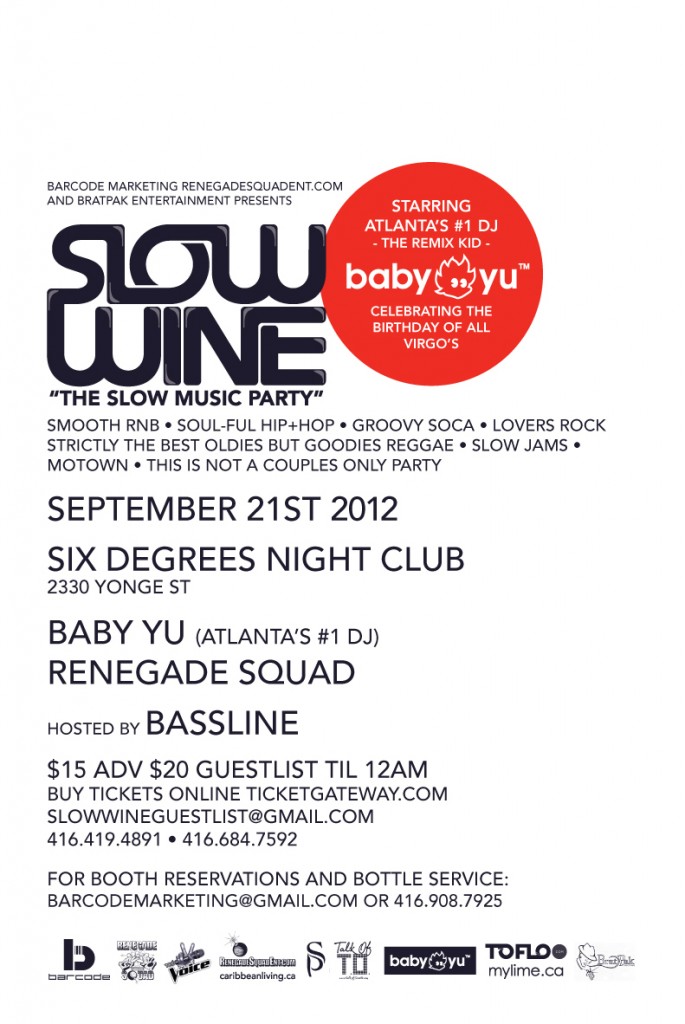 SlowWineSept2012Back SlowWineSept2012Back 685x1024 EVENT: Friday Sept. 21 Slow Wine Feat. Baby Yu @ 6 DEGREES